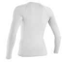 WOMEN BASIC SKIN L/S RASH WHITE