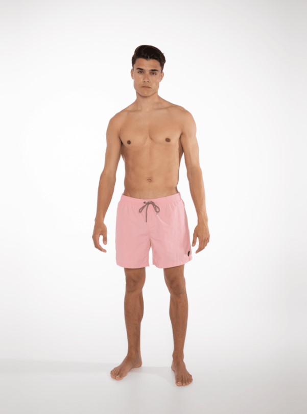 MNS FASTER BEACHSHORT SILVER PINK