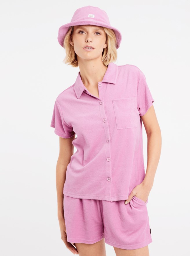 WMN PRTRYUKU POLO DUSKY ROSE