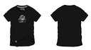 C LOGO FADE TSHIRT BLACK