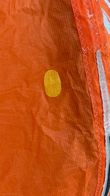 SWITCHBLADE KITE ONLY 2022 RED/CYAN 9m (used)