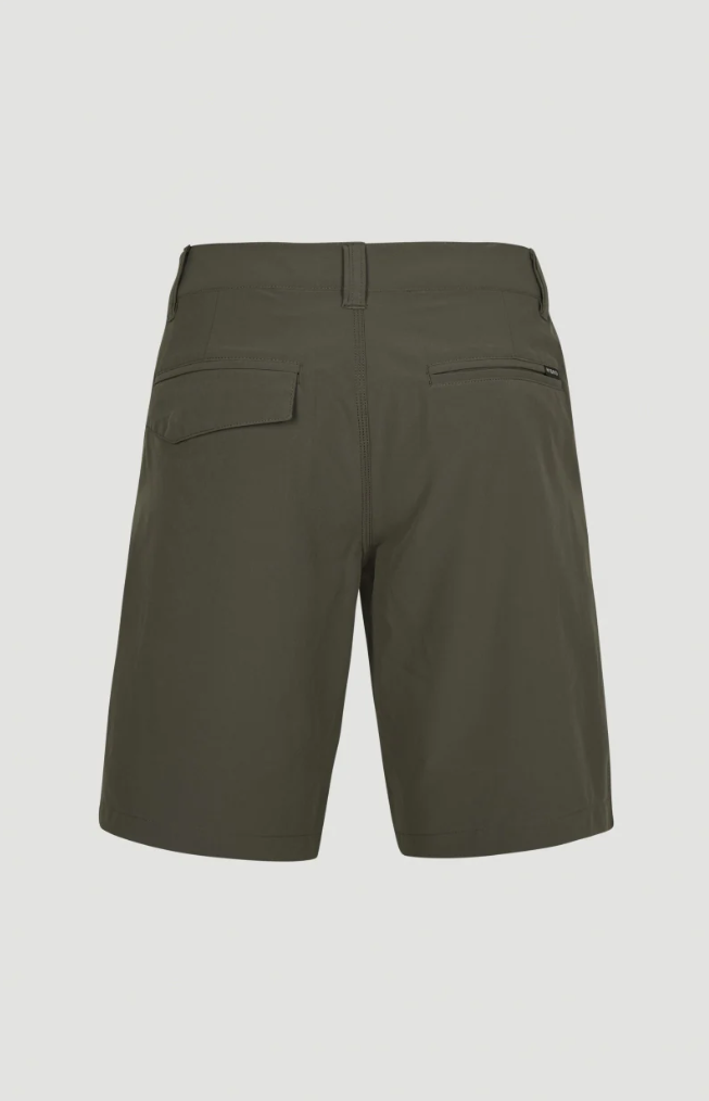 O'NEILL HYBRID CHINO SHORTS MILITARY GREEN