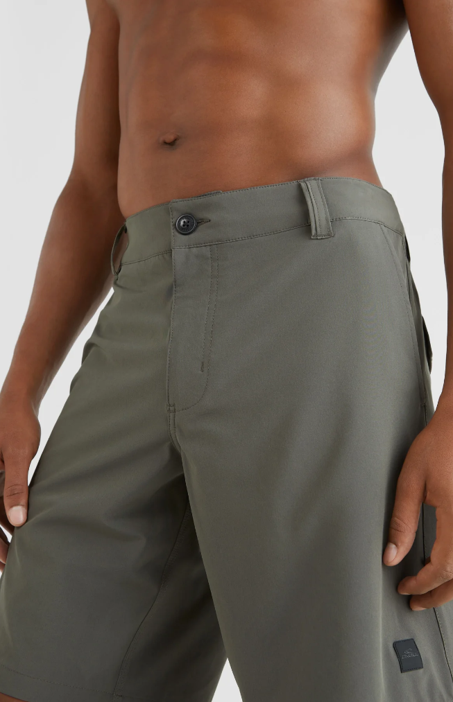 O'NEILL HYBRID CHINO SHORTS MILITARY GREEN