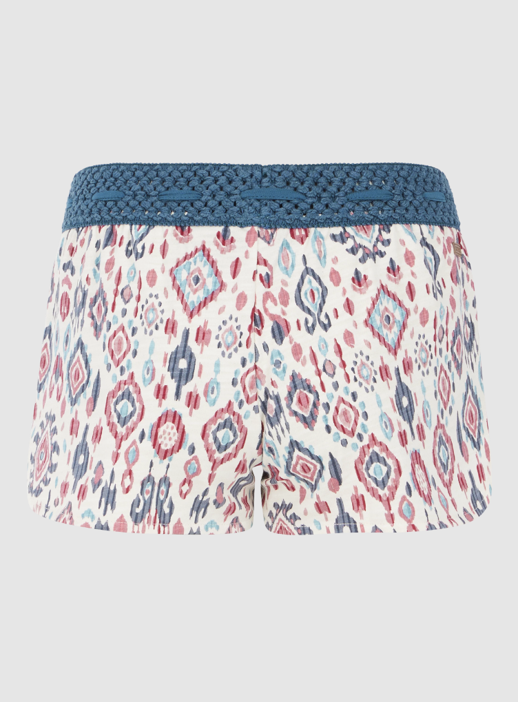 PRTFLOWERY 24 SHORTS CANVASOFFWHITE