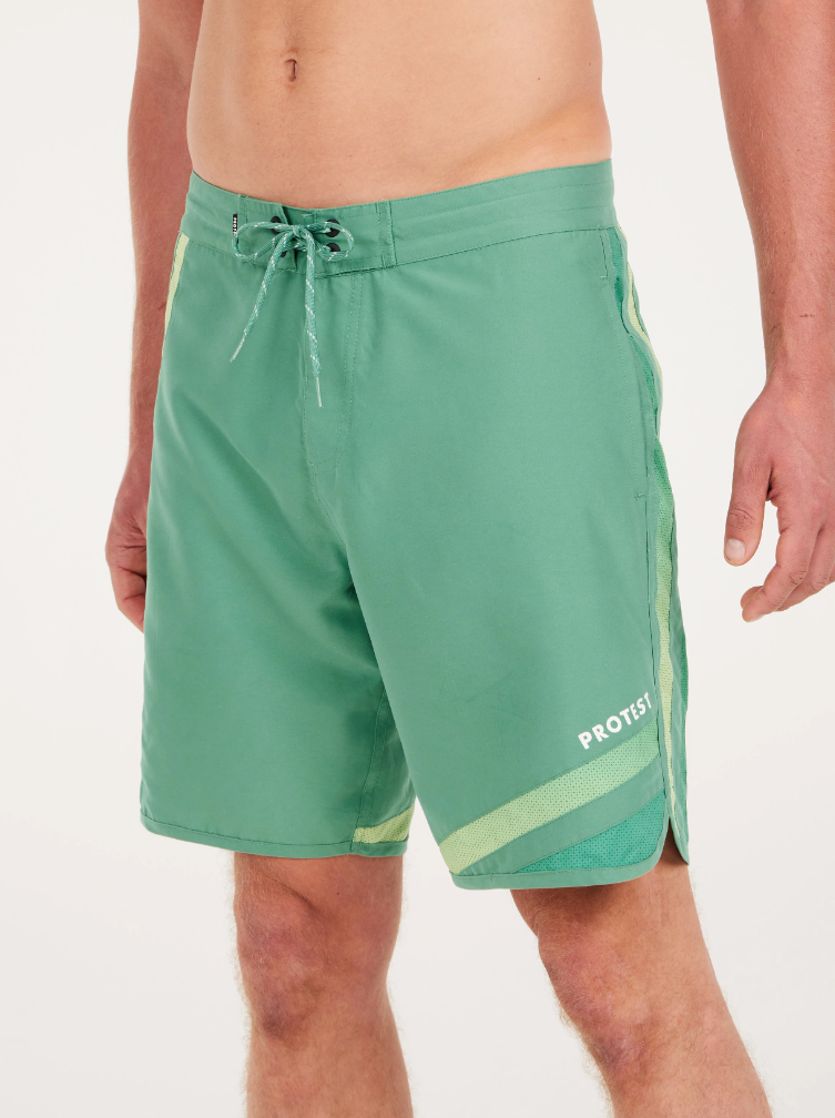 PRTLOMO BEACHSHORT FROST GREEN