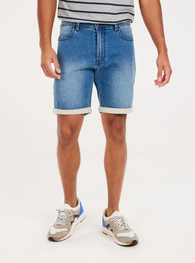 PRTYLVOR SHORTS FADED DENIM