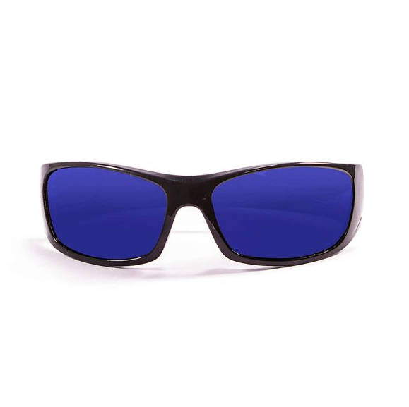 BERMUDA SHINY BLK BLUE LENS