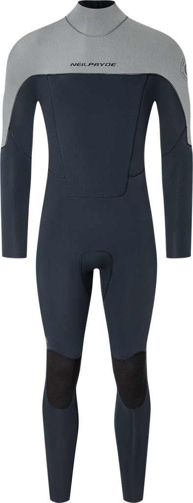 RISE FULLSUIT GBS 4/3 BZ BLACK/GREY