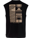 M DILSTON SLEEVELESS T TRUE BLACK
