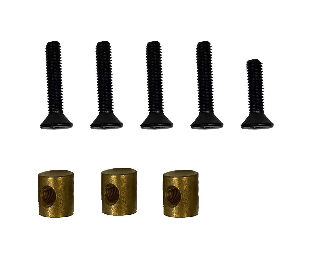 SCREW SET CARBON BASE KIT