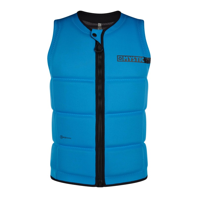STAR IMPACT VEST FRONT ZIP BLACK