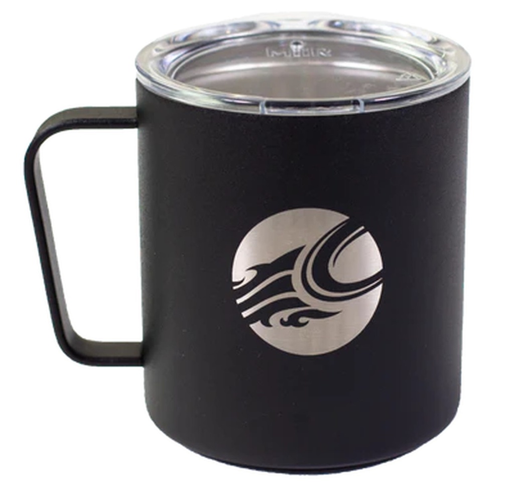 12 OZ CAMP CUP BLACK