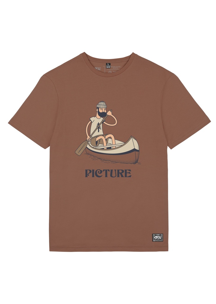 OKAPIN TEE A RUSTIC BROWN