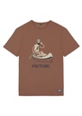 OKAPIN TEE A RUSTIC BROWN