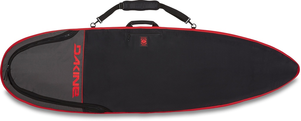 JOHN JOHN FLORENCE MISSION SURFBOARD BAG 6&quot; BLACK / RED