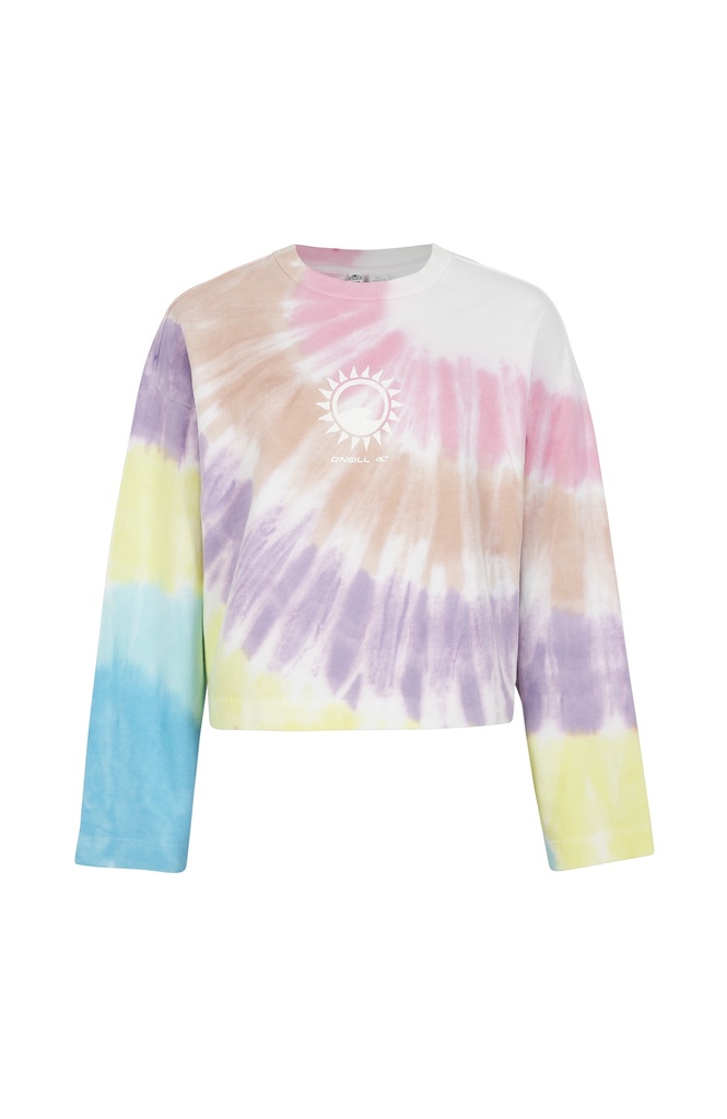 WOMEN OF THE WAVE CREW BLUE TIE DYE