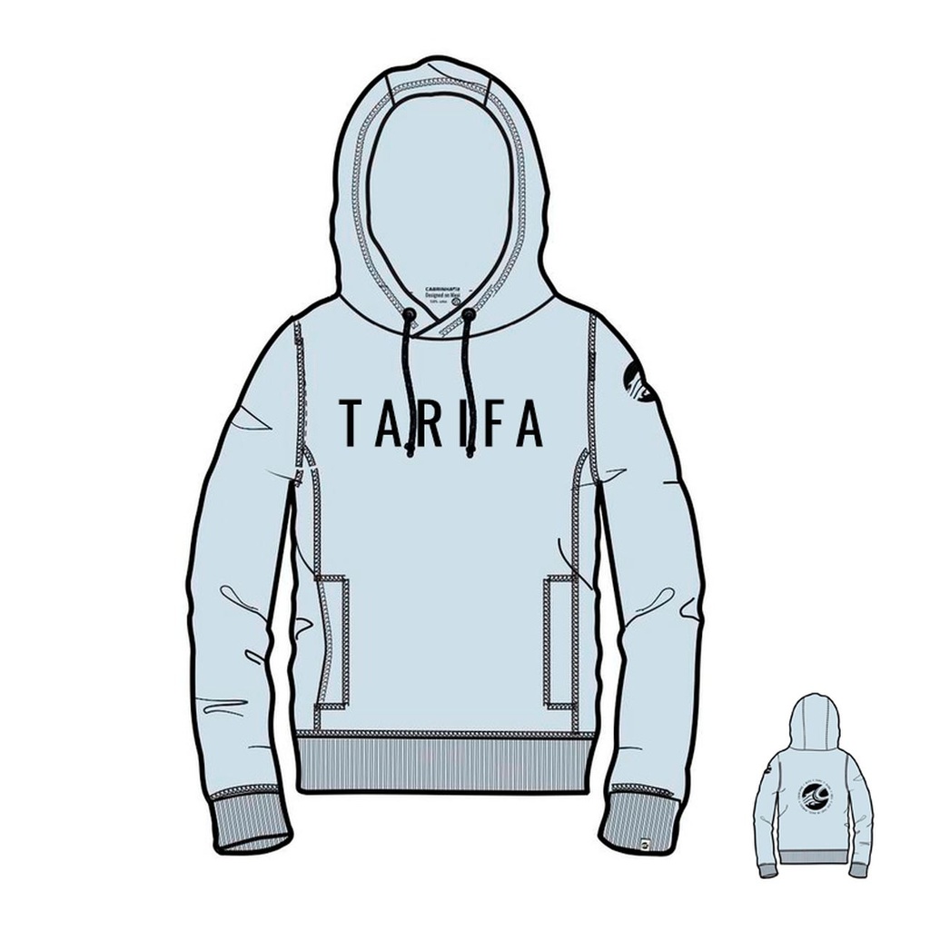 KSWF TARIFA HOODIE LIGHT BLUE