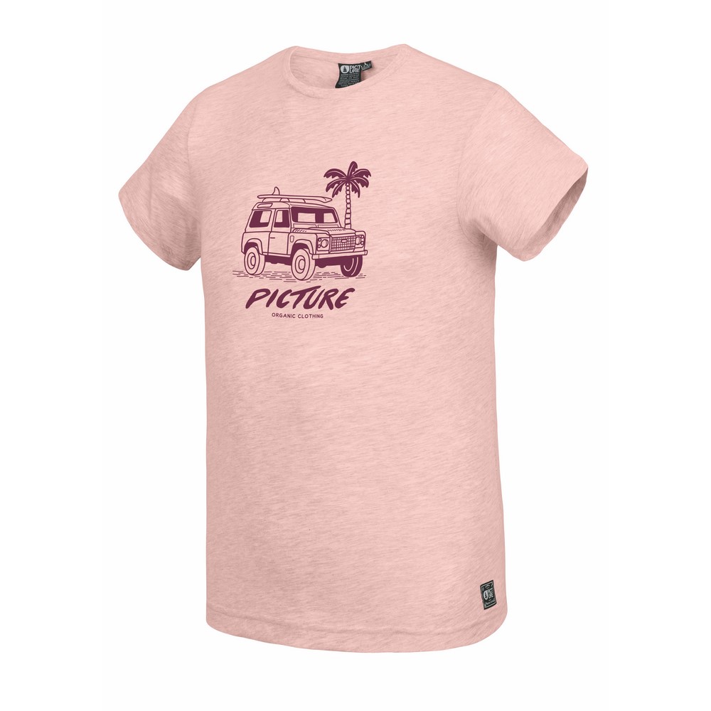 ANGLET TEE - C CRYSTAL PINK MELANGE