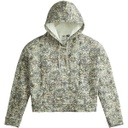 NERIS CROP HOODIE BAROQUE PRINT