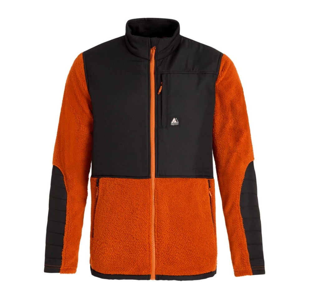 ANITOBA FULL ZIP UMBER ORANGE