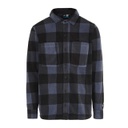 UTILITY FLEECE SHIRT BLUE CHECK