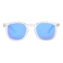 CASSIS SHINY TRANS WHT BLUE LENS