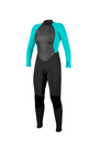 WOMEN REACTOR 2 BACKZIP 3/2 BLK/LTAQUA