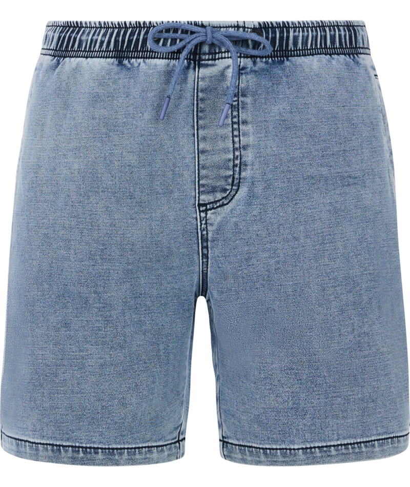 PRTHOOVER SHORTS FADED DENIM