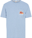 PRTJAKE T-SHIRT DUSTY BLUE