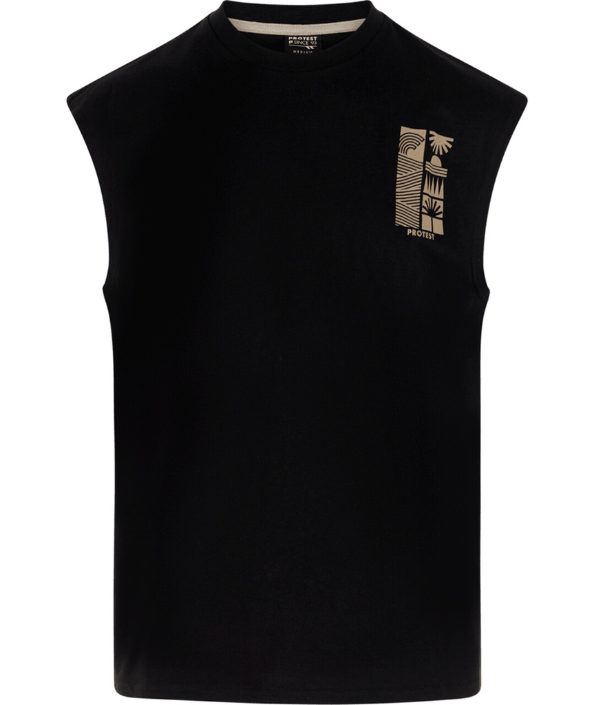 M DILSTON SLEEVELESS T TRUE BLACK