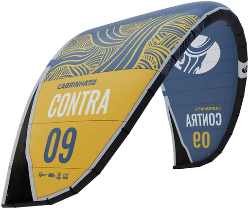 CONTRA 1S KITE ONLY 2022 CYAN/YELLOW